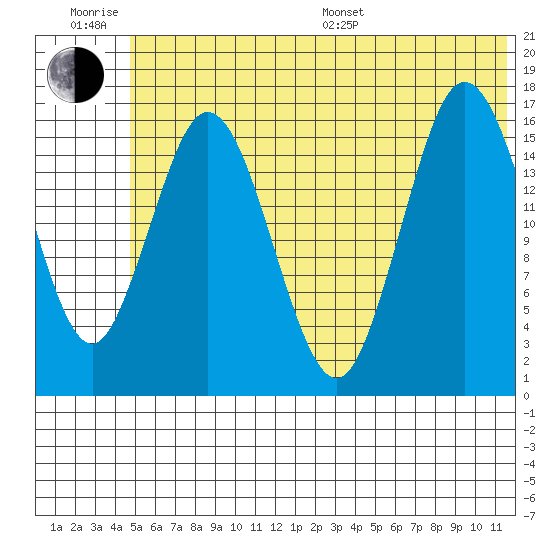 Cape Ninilchik tide chart for Friday, June 28, 2024