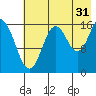 Cape Ninilchik tide chart for Wednesday, July 31, 2024