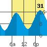 Cape Ninilchik tide chart for Thursday, July 31, 2025