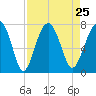 Allied Chemical Docks tide chart for Wednesday, August 25, 2021