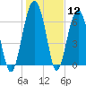 Capers Creek tide chart for Friday, January 12, 2024