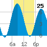 Capers Island tide chart for Friday, November 25, 2022