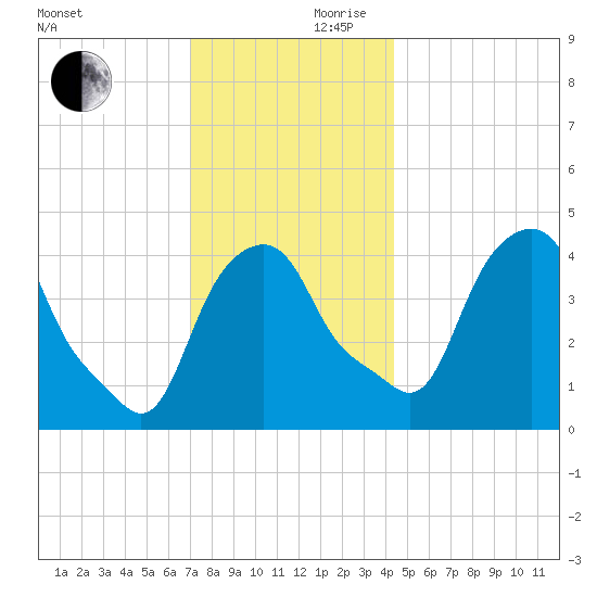 Castleton tide chart for Friday, November 28, 2025