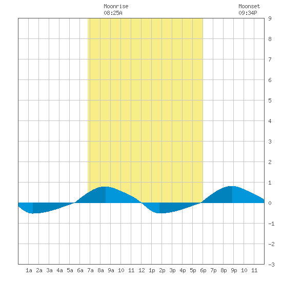  tide chart for Friday, February 20, 2026