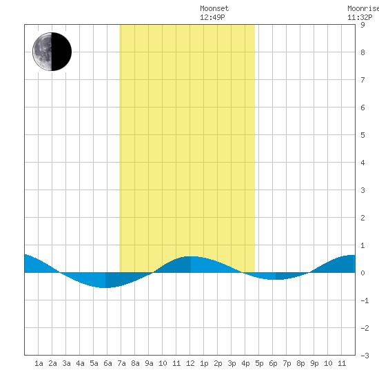 Red Point tide chart for Friday, November 22, 2024