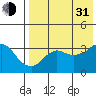 Reef Bight tide chart for Saturday, July 31, 2021