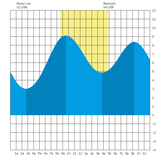 Chance Cove tide chart for Tuesday, November 7, 2023