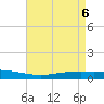 Fort Macomb tide chart for Thursday, May 6, 2021