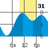 Amak Island tide chart for Sunday, January 31, 2021