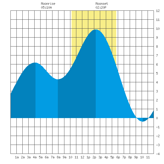 Amak Island tide chart for Friday, January 8, 2021
