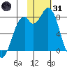 Amak Island tide chart for Monday, January 31, 2022