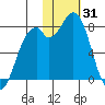 Amak Island tide chart for Saturday, January 31, 2026