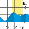 Chichagof Harbor tide chart for Friday, January 31, 2025