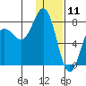 Chignik Bay tide chart for Saturday, January 11, 2025