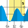 Chignik Bay tide chart for Friday, September 5, 2025