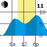 Chignik Bay tide chart for Tuesday, November 11, 2025