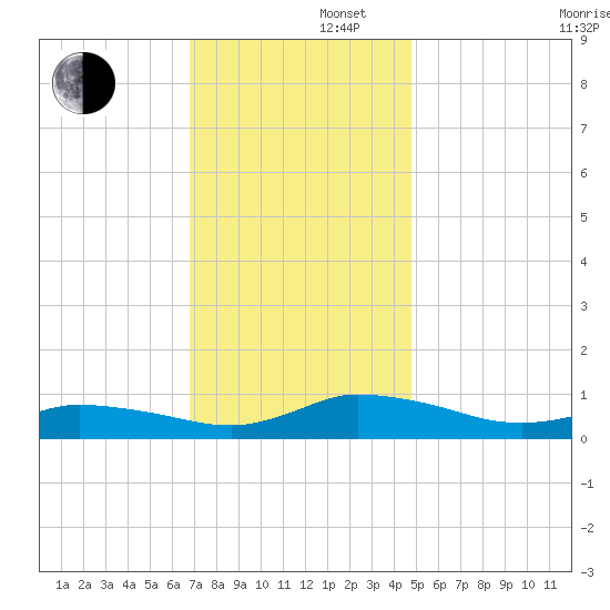 Blake Cove tide chart for Friday, November 22, 2024