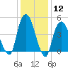 RR bridge tide chart for Friday, January 12, 2024