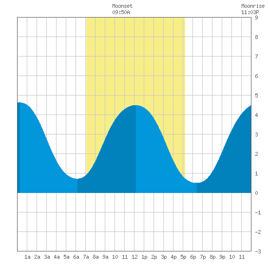 RR bridge tide chart for Wednesday, January 31, 2024