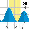 RR bridge tide chart for Sunday, December 29, 2024