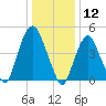 RR bridge tide chart for Sunday, January 12, 2025