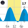 RR bridge tide chart for Tuesday, February 17, 2026
