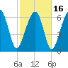 Coffee Bluff tide chart for Tuesday, February 16, 2021