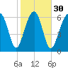 Coffee Bluff tide chart for Tuesday, January 30, 2024