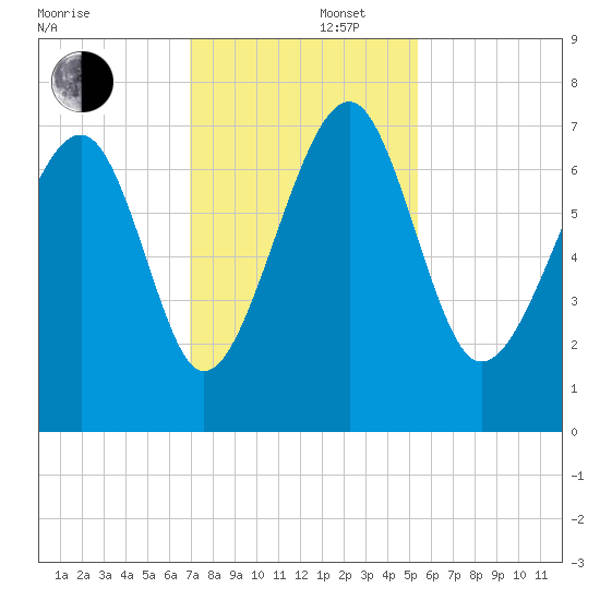 Coffee Bluff tide chart for Friday, November 22, 2024