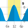 Coffee Bluff tide chart for Sunday, November 9, 2025