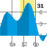 Cold Bay tide chart for Tuesday, December 31, 2024
