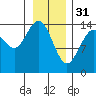 Composite Island tide chart for Tuesday, January 31, 2023