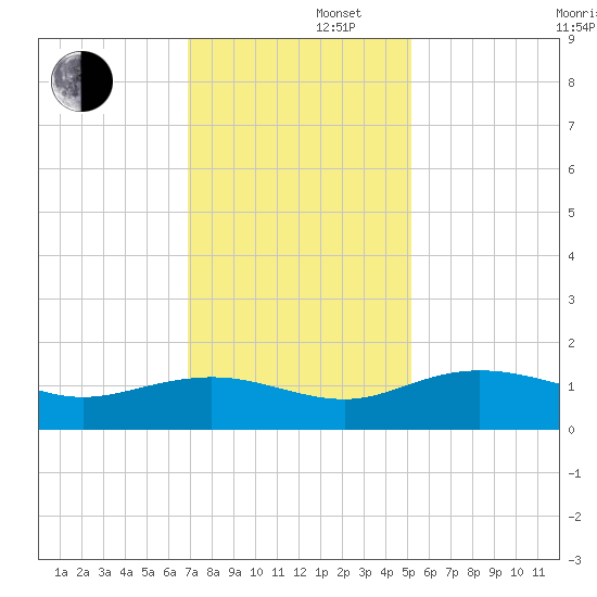 Conway, RR. bridge tide chart for Friday, November 22, 2024