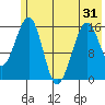 Anchor Point tide chart for Saturday, May 31, 2025