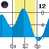 Corkscrew Slough tide chart for Tuesday, January 12, 2021