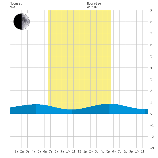Cormorant Point tide chart for Saturday, November 9, 2024
