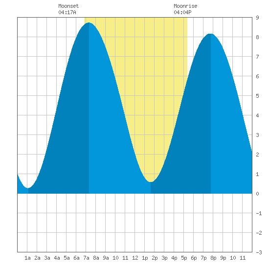 Whale Branch tide chart for Tuesday, November 16, 2021