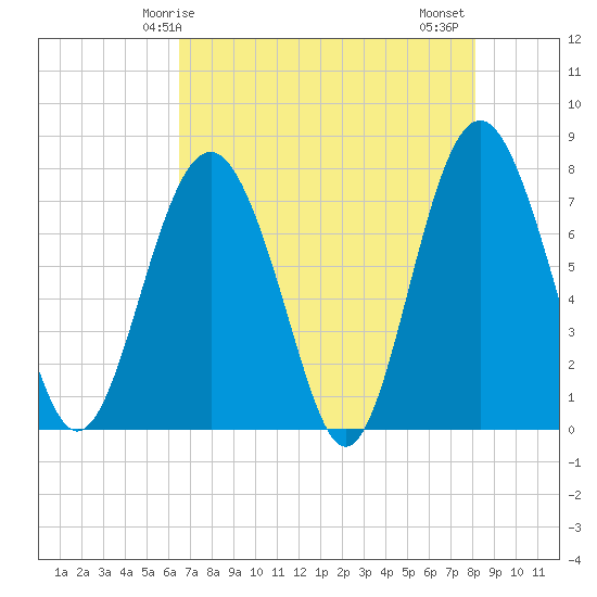 Whale Branch tide chart for Sunday, May 5, 2024