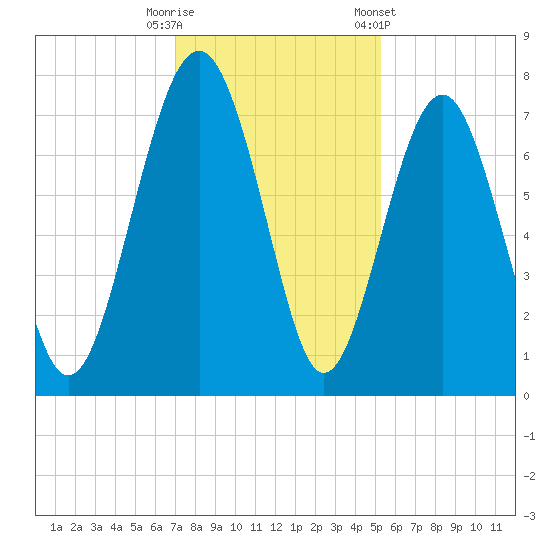 Whale Branch tide chart for Friday, November 29, 2024