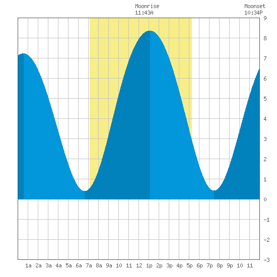 Whale Branch tide chart for Friday, December 6, 2024