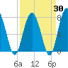 Whale Branch tide chart for Sunday, March 30, 2025