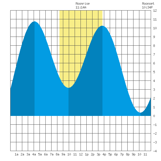 Coronation Island tide chart for Friday, January 7, 2022