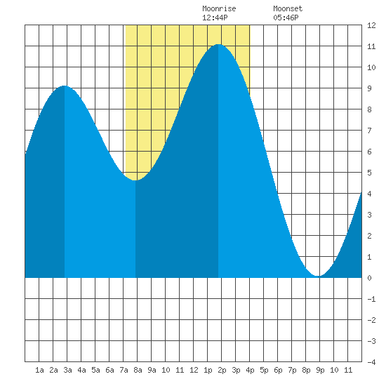 Coronation Island tide chart for Tuesday, November 5, 2024