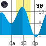 Coronation Island tide chart for Monday, December 30, 2024