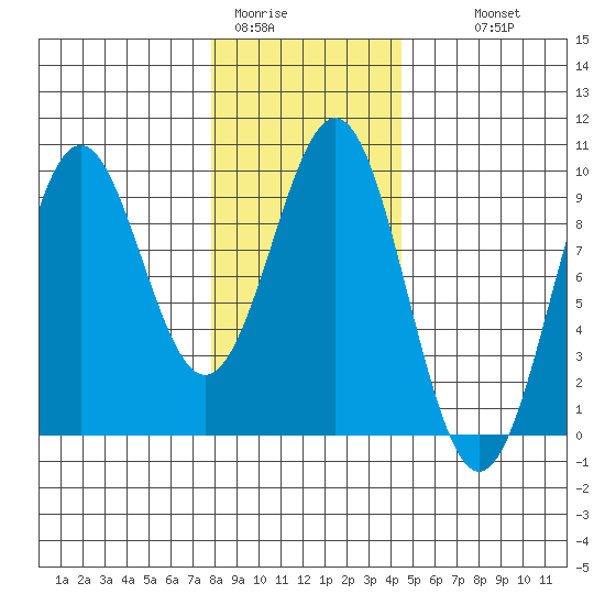 Coronation Island tide chart for Friday, January 31, 2025