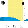 Cote Blanche Island tide chart for Wednesday, September 6, 2023