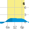 Cote Blanche Island tide chart for Saturday, July 6, 2024