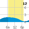 Cote Blanche Island tide chart for Thursday, September 12, 2024