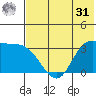 Anderson Bay tide chart for Sunday, May 31, 2026