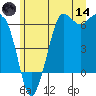 Salt Creek tide chart for Sunday, June 14, 2026
